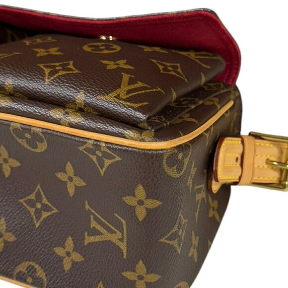 LOUIS VUITTON Brown Monogram Canvas Shoulder Bag - Picture 10 of 15